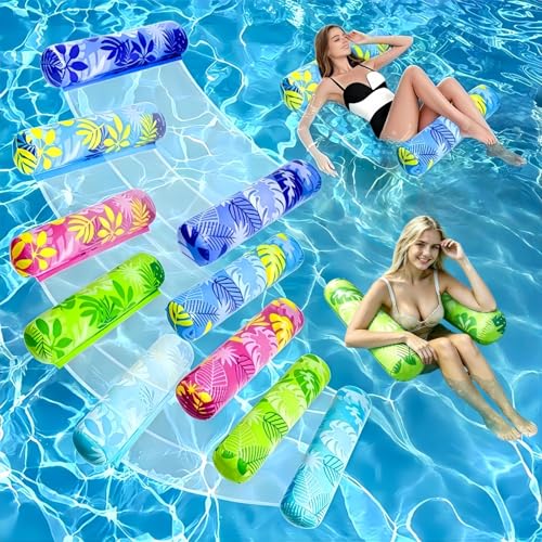 Inflatable Pool Floats Adult 5 Pack Multi-Purpose