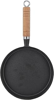 Cast Iron Skillet, 20cm Non Stick Frying Pan, Cast Iron Cookware for Restaurant Hotel Household Kitchen Use Dishwasher Safe, Oven Safe (20cm/7.87in)