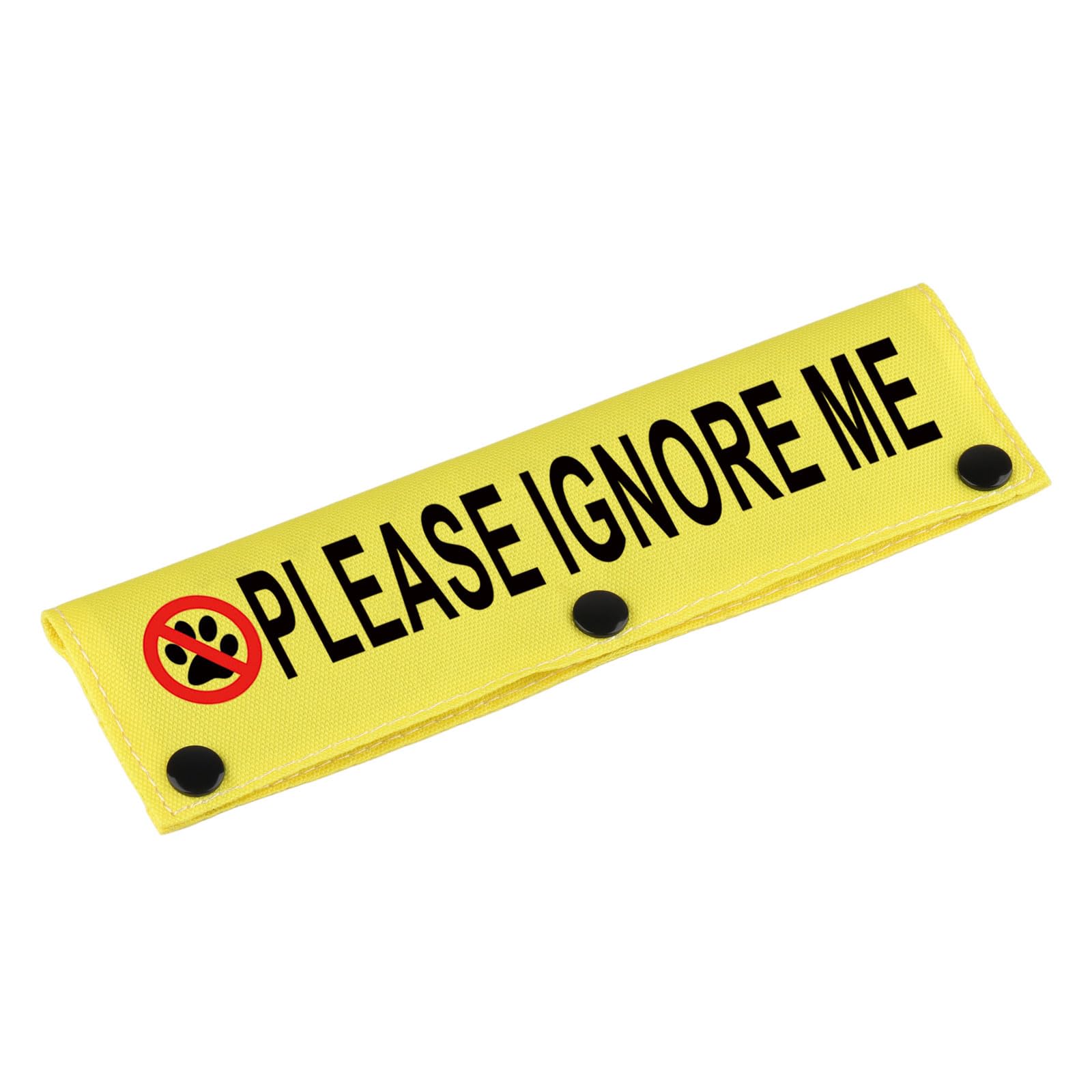 Funny Dog Leash Sleeve Please Ignore Me Dog Leash Wrap Sleeve Pet Birthday Gift (Please Ignore Me-YE Sleeve)
