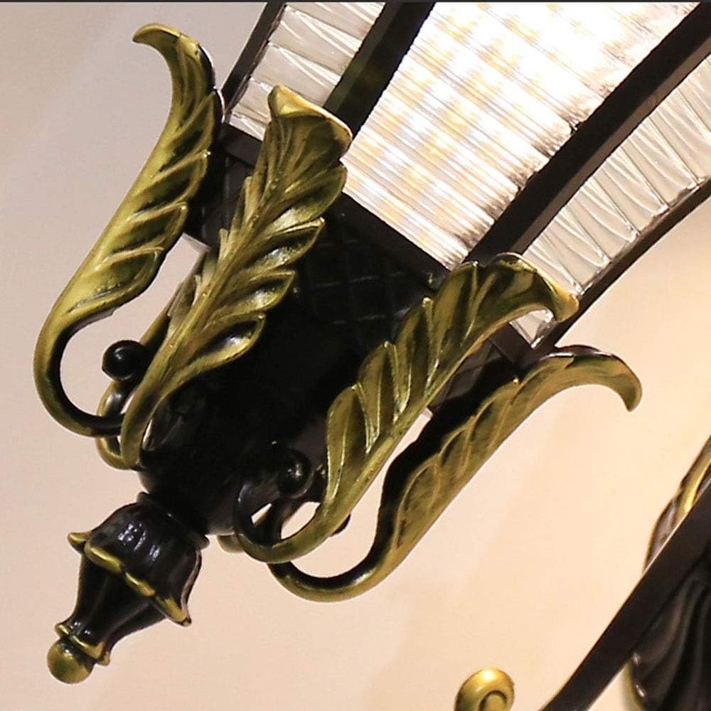 Wodoodporny Zewnętrzny Kinkiet ścienny Led W Paski Trzykolorowy ściemniany Zewnętrzny Kinkiet ścienny Zewnętrzne Lampy Solarne 50Cm