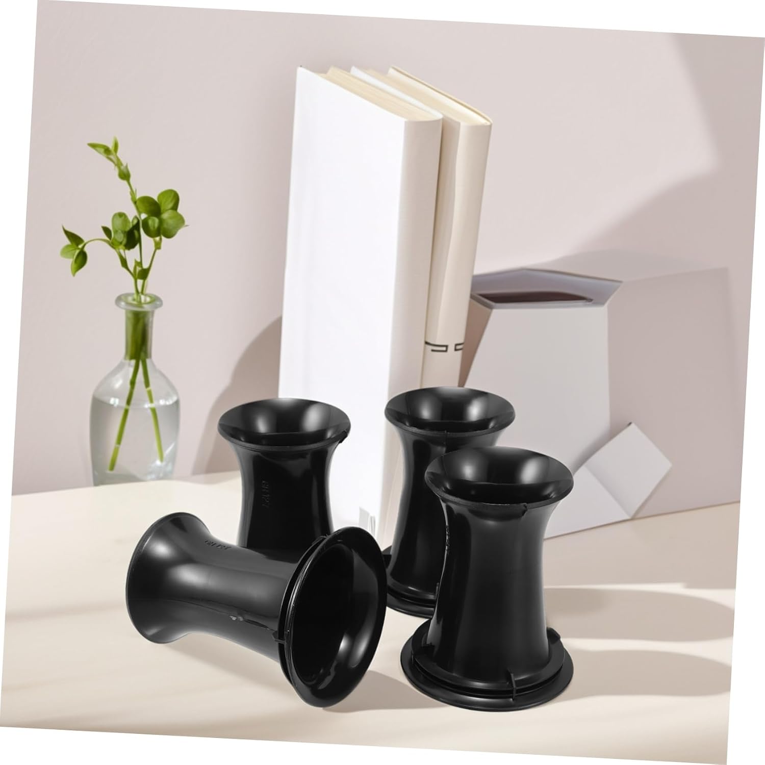 NUOBESTY 4pcs Speaker Port Tubes for Subwoofer and Woofer Cabinets Ports for Accurate Airflow Direction Easy Installation Opening Height