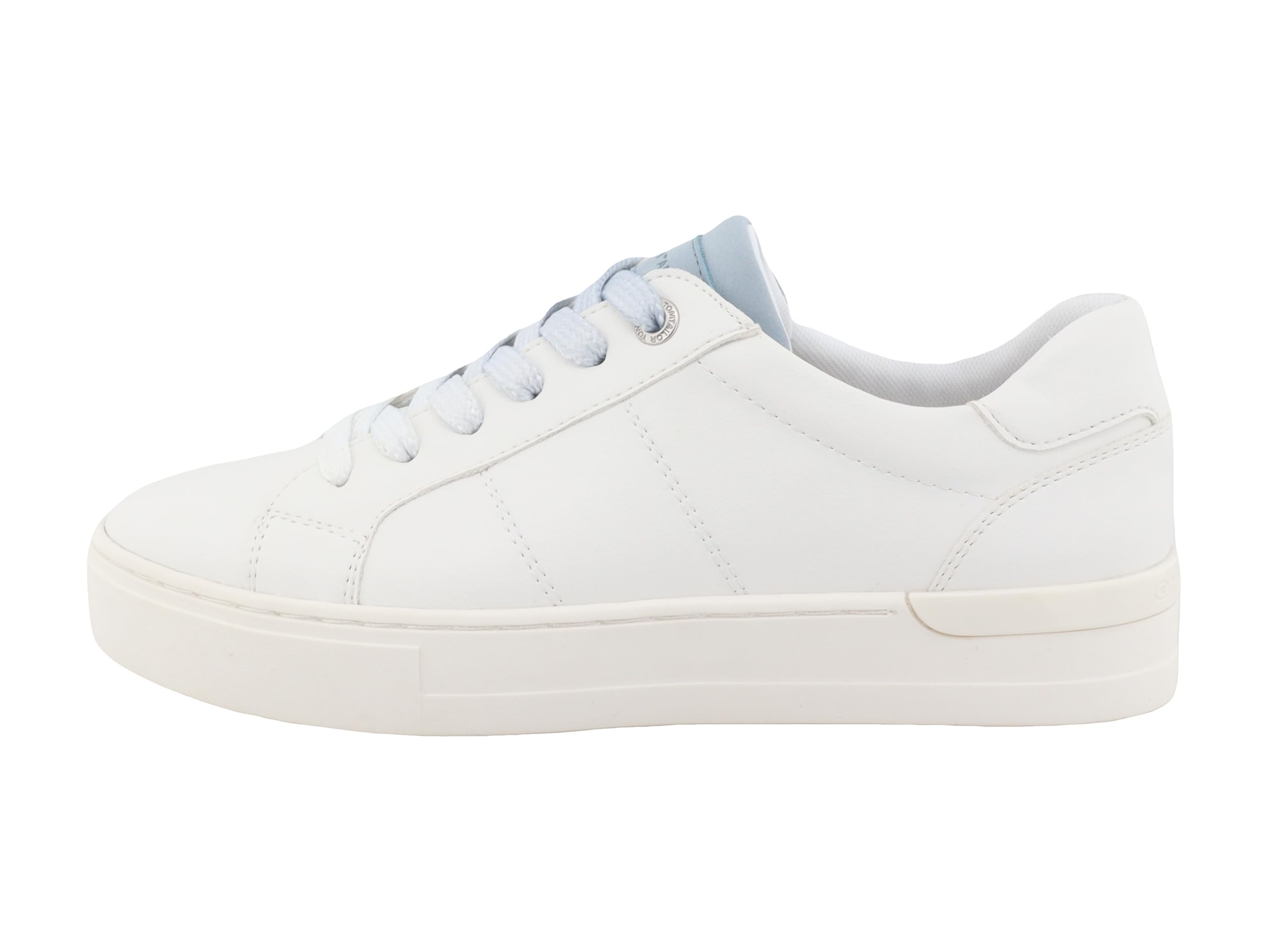 TOM TAILOR Women's 5390230019 Sneaker, White Jeans, 5 UK