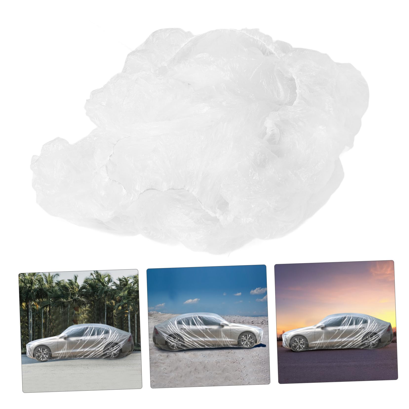 ULTECHNOVO Car Protective Cover Weather Car Body Cover for Rain Snow Uv Fit for Automobiles — view 7