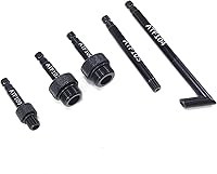 Vista 3 de 5 piezas de juego de adaptador ATF, herramienta de reemplazo para llenado de aceite de transmisión automática, compatible con VW Audi 09G 01J 722.9