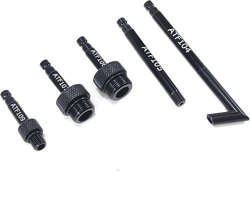 Miniatura 16 de Juego de herramientas de adaptador de llenado de aceite de transmisión de 4 piezas para Mercedes Benz 9G Tronic Juego de drenaje de aceite