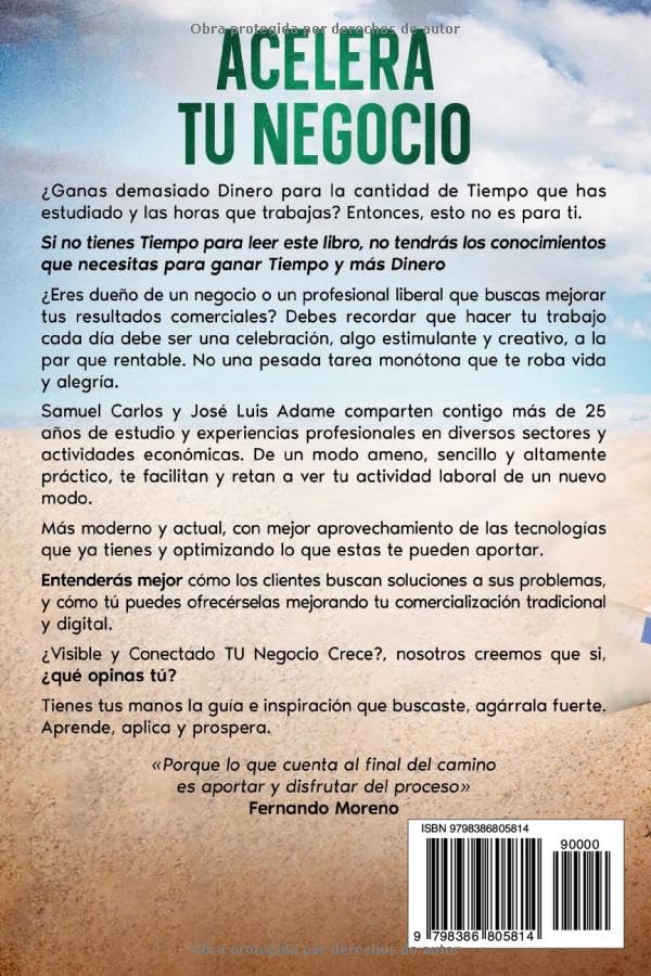 Miniatura 2 de ACELERA TU NEGOCIO Videalízate porque el Tiempo es Dinero (Spanish Edition)