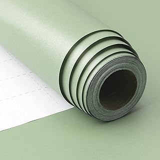 Papel de Regalo Verde, 43 cm x 10 m Papel Regalo Verde para Navidad Cumpleaños Aniversario Bodas Baby Shower