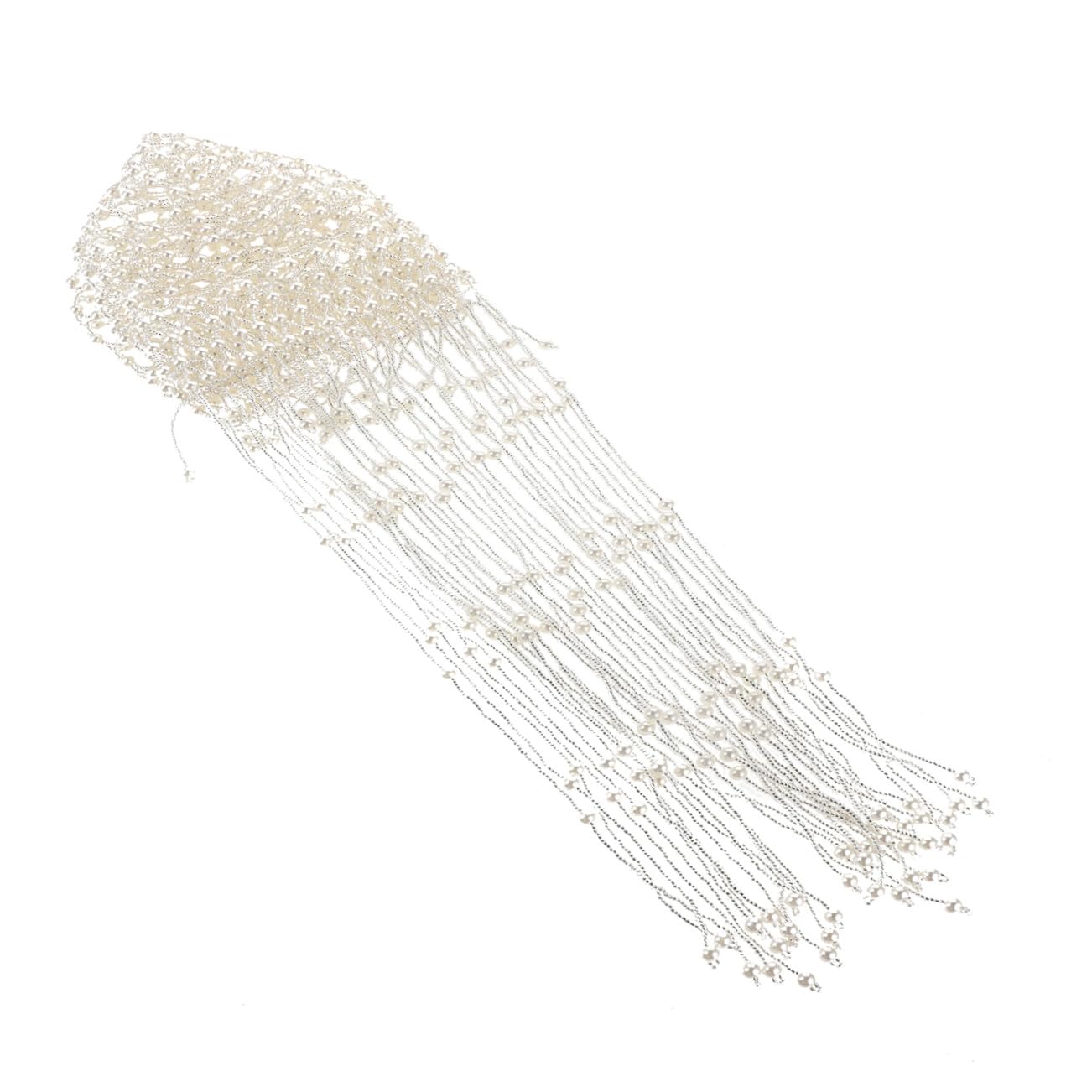 BESPORTBLE Cappello Decorativo Perline di Perle Copricapo da Sposa per Donna Accessorio per Capelli da Sposa Elegante Delicato Copricapo da Donna