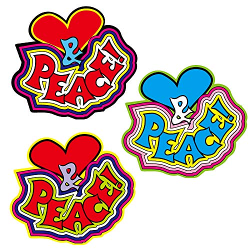 Amazon.co.jp: maniaccollections ラブアンドピース ステッカー love