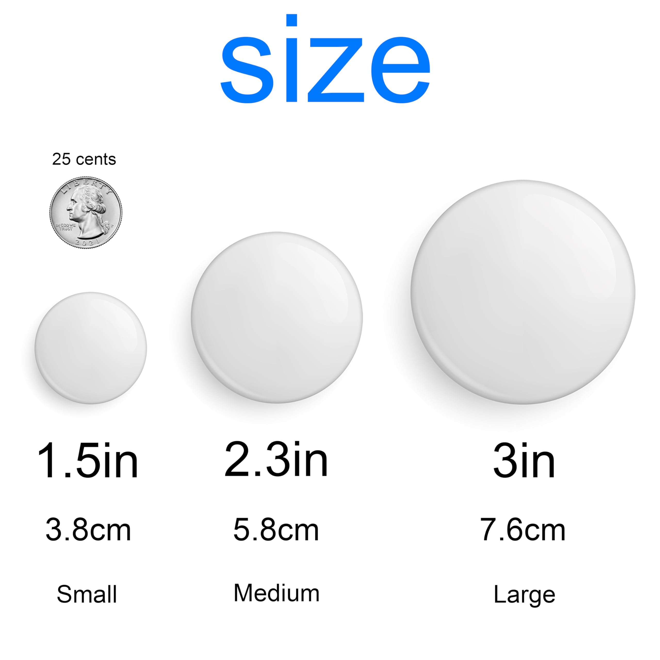LEECUM Custom Pins Custom Buttons Personalized Your Photo/Text/Logo Metal Badges School Company Party Events Weddings 1.5 2.3 3.0 inch 1-100Pcs (3