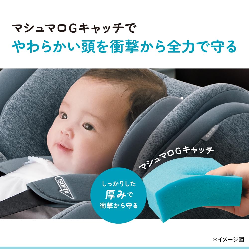 Amazon | Aprica(アップリカ) チャイルドシート ISOFIX固定 クルリラ
