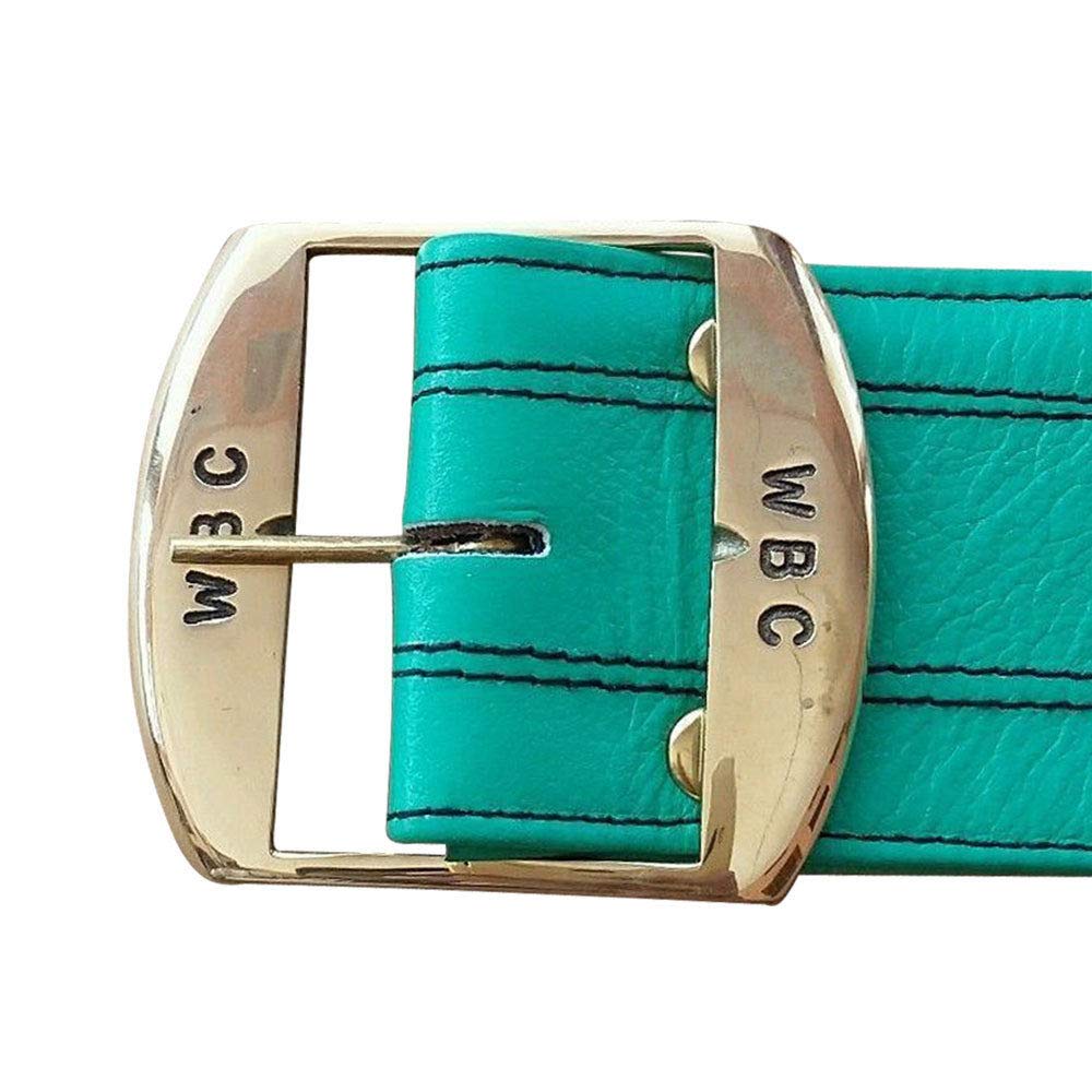 WBC Championship pasek bokserski 3D prawdziwa skóra dorosły z pudełkiem/etui