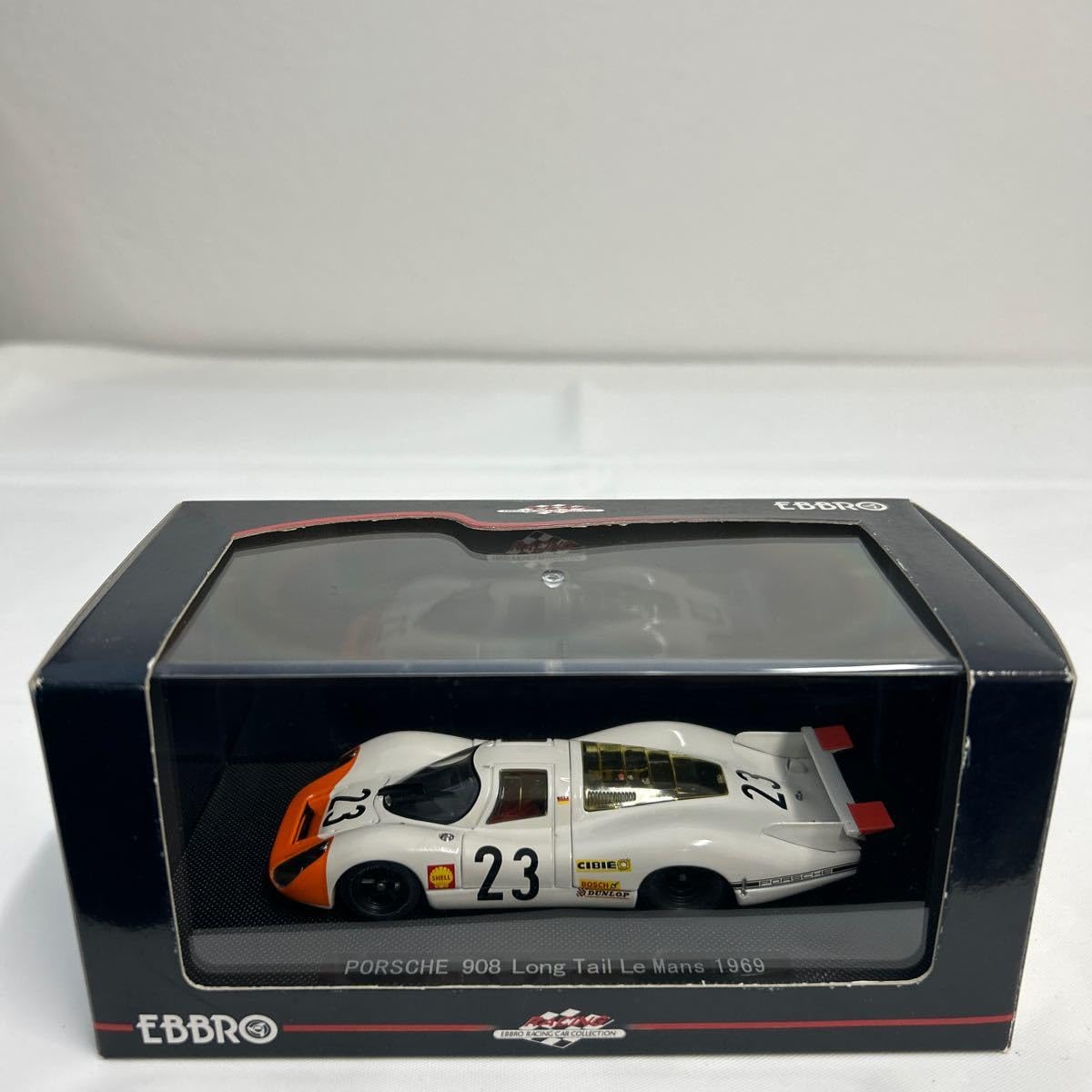 Amazon | EBBRO 1/43 PORSCHE 908 Long Tail Le Mans 1969#23 エブロ 