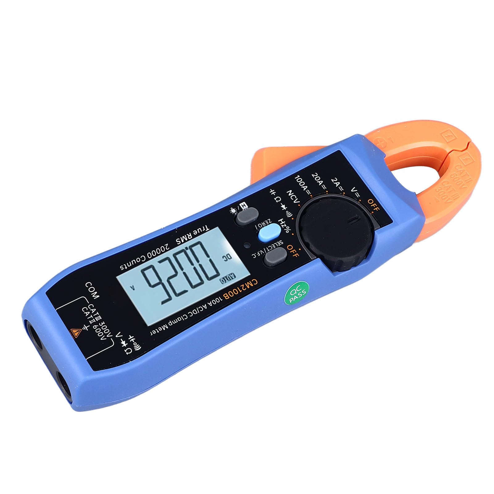 Cyfrowy Multimetr Cęgowy CM2100B, Miernik Napięcia Prądu Pilot Bluetooth Bezdotykowy Tester Napięcia 20000 zliczeń