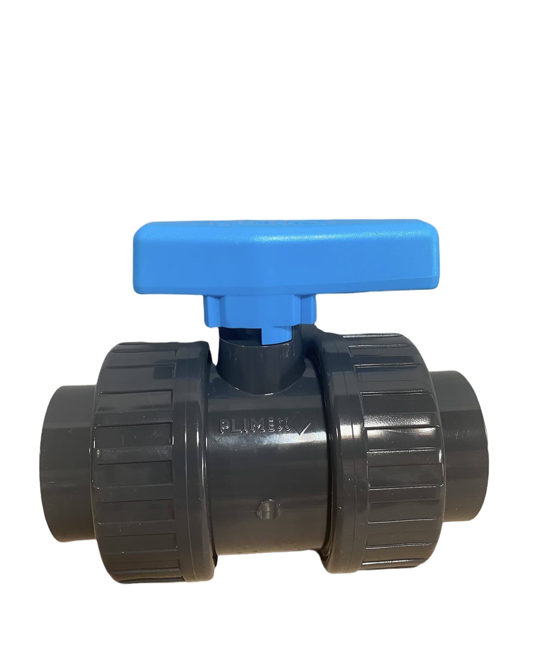 Valvola A Sfera In PVC 50mm Con Manicotti Adesivi | Per Incollaggio Diretto Su Tubo