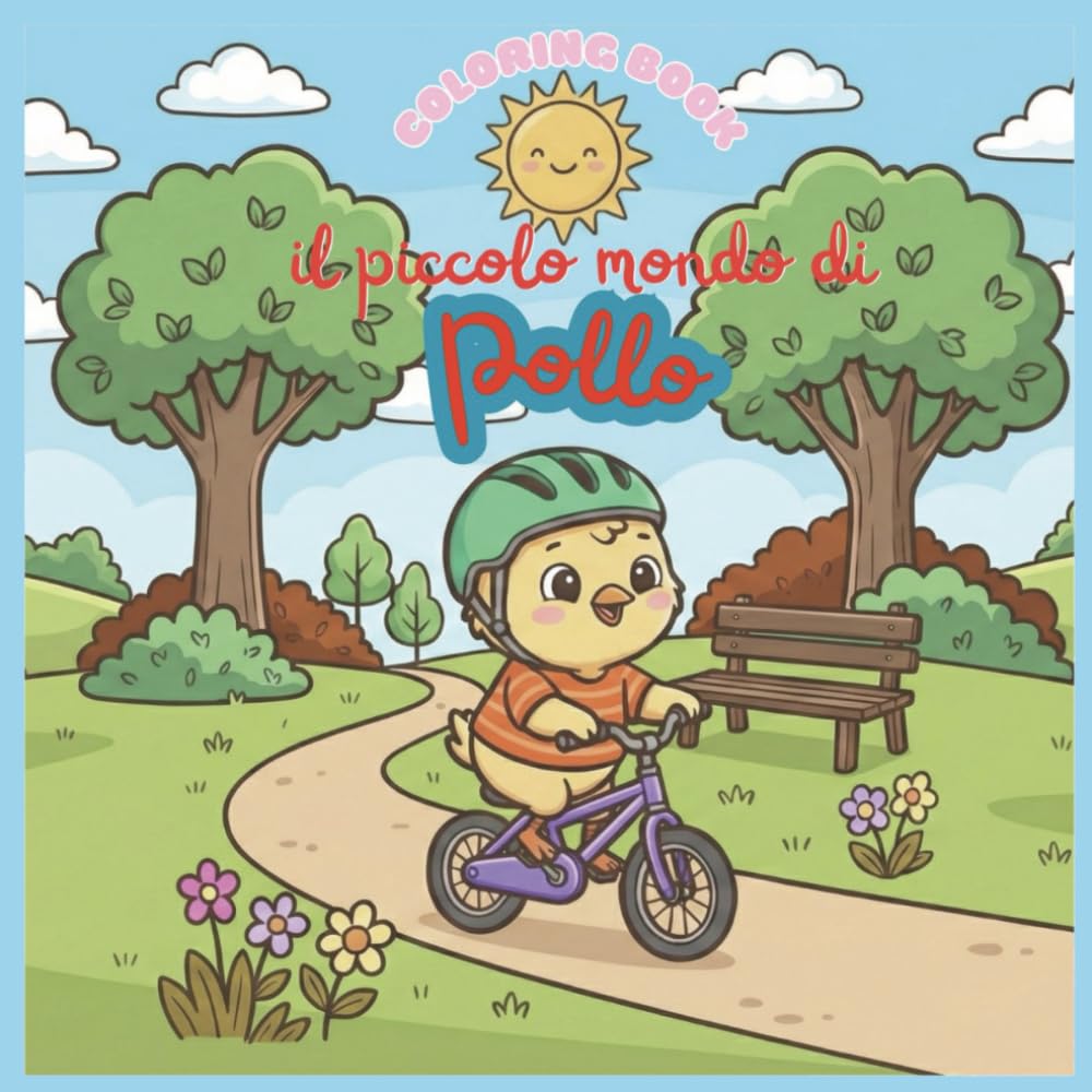 Il piccolo mondo di Pollo: Coloring Book