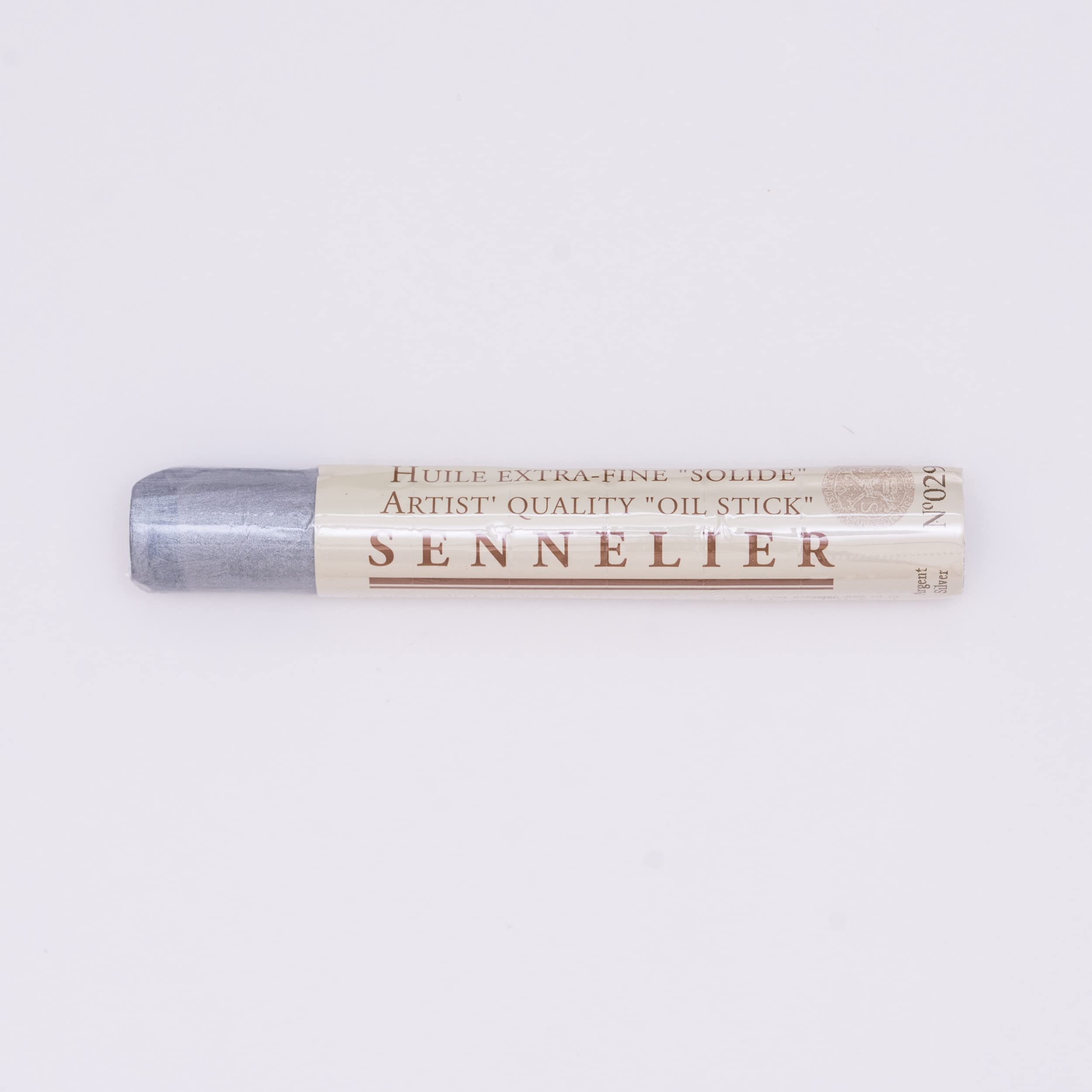 Amazon | Sennelier オイルカラースティック 38ml シルバー S2 | 描画