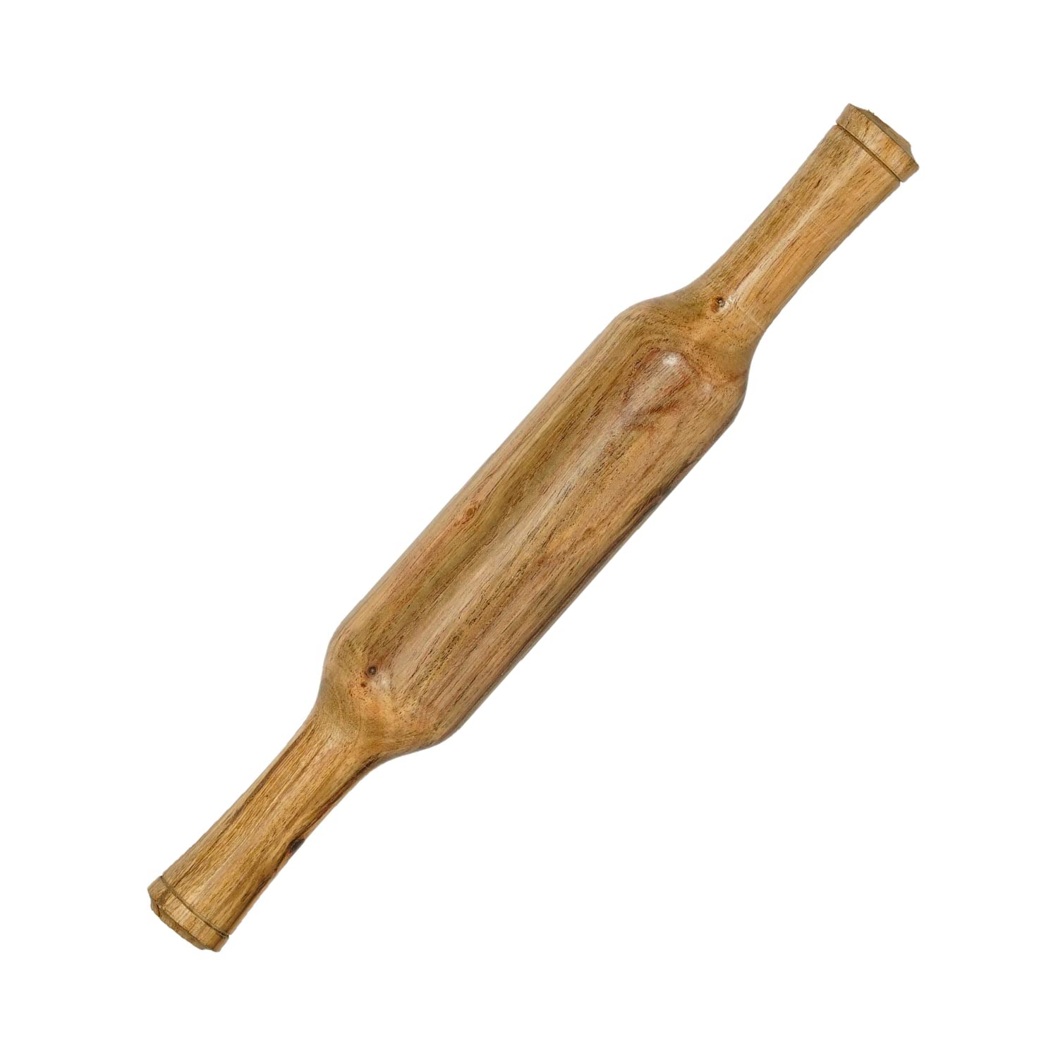 Desert Crafts 14inch Wooden Rolling Pin/Belan/Belani for Baking, Roti, Chapati for Kitchen (14 inch, Wood)