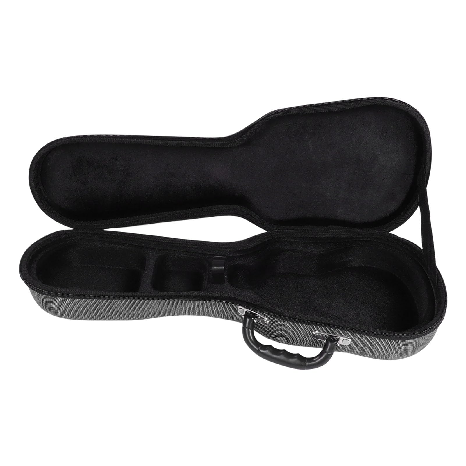 Keenso Funda para Guitarra Acústica de 21 Pulgadas, Funda para Guitarra de Poliéster 1200D con Correa para el Hombro Desmontable, de Almacenamiento Portátil Suave para Práctica de Viajes y Uso (Gray)