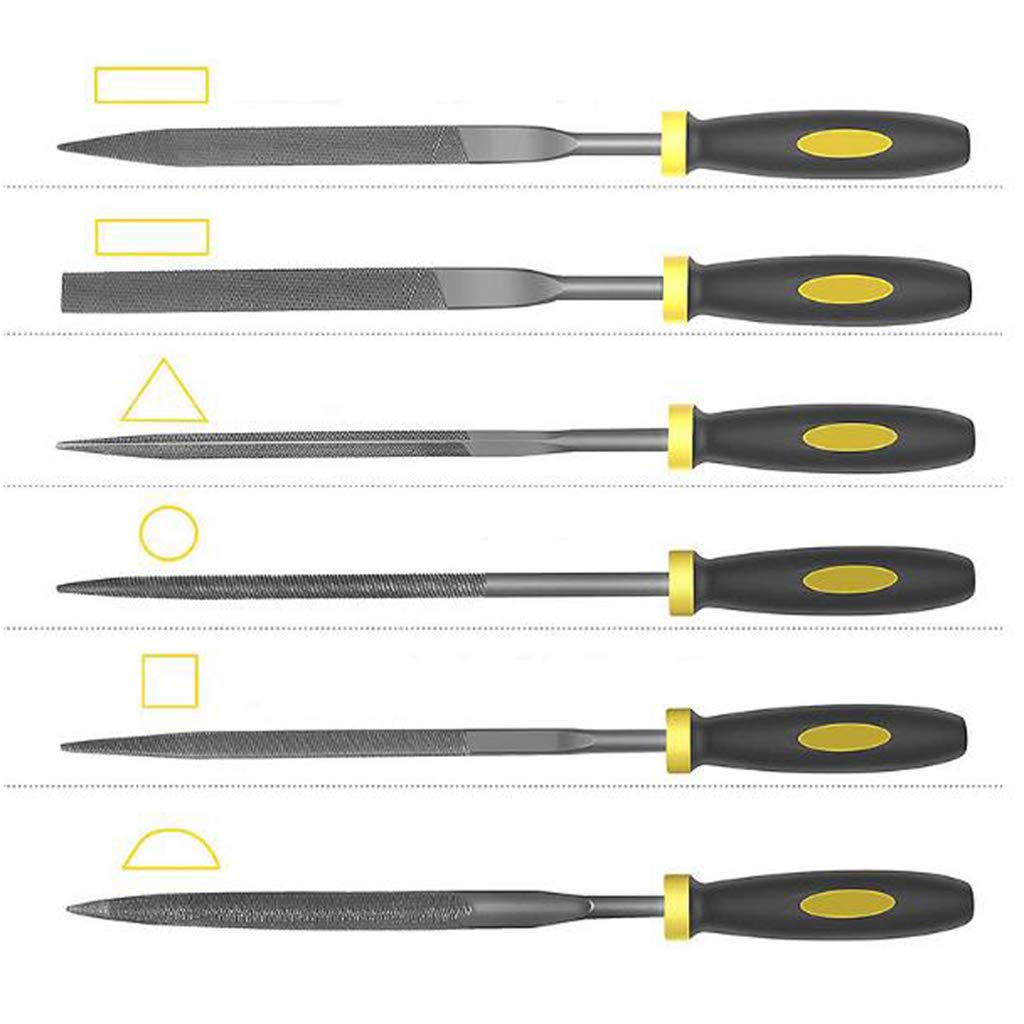 Shaping Tool - Juego de limas de metal, 17 unidades, juego de limas multiusos para limas de metal, trabajo y madera