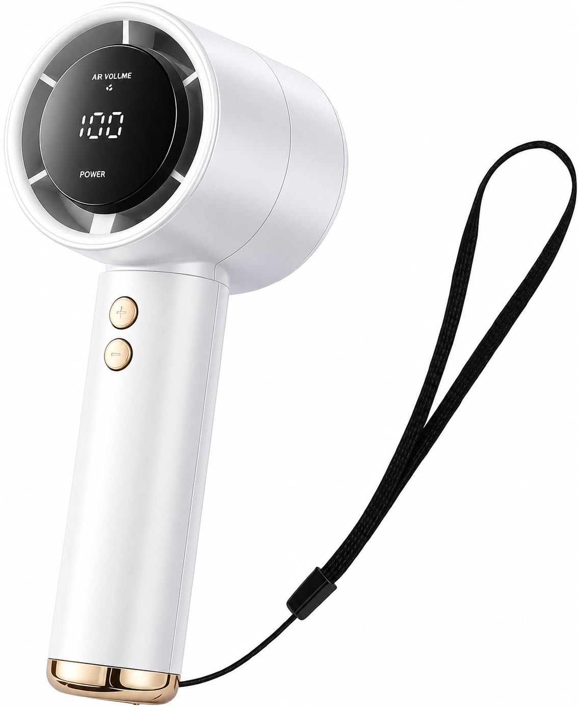 Zenbanzer Hand Held Fans,Portable Fans USB Rechargeable with 100 Speeds,5000mAh Battery Mini Fan Desk Desktop Fans with for Home Office Bedroom Outdoor Camp Gifts for Women Men, Blue (white) โ image 1