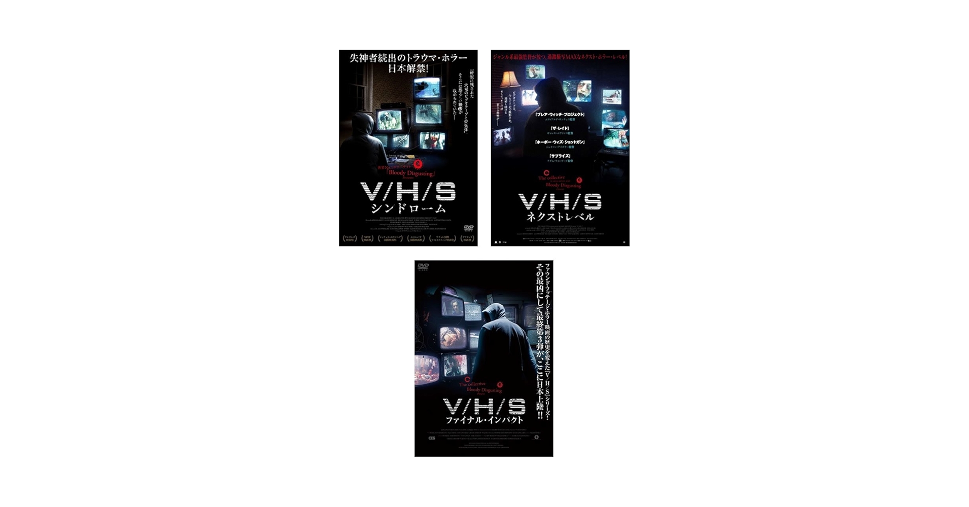 廃盤 DVD V/H/S シンドローム ネクストレベル シリーズ 全3作品セット Amazon.co.jp: V/H/S シンドローム、ネクストレベル、ファイナル