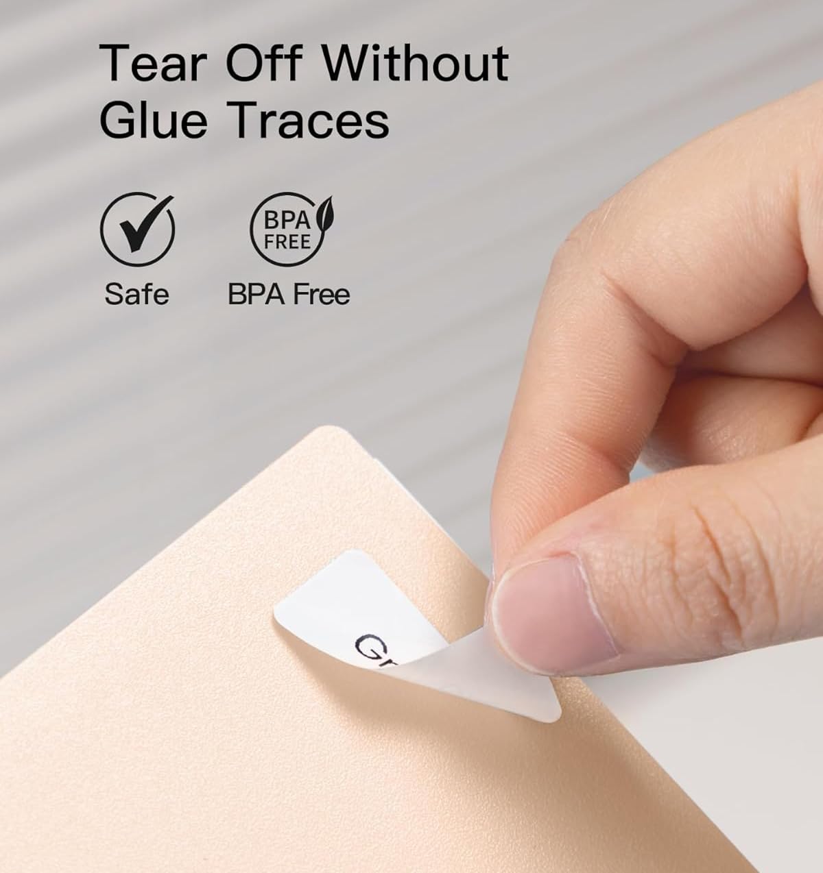 Lifenaxx Thermal Label Maker Tape, 3 Rolls, 15x35mm, 14x30mm (180 Labels/Roll), Adhesive Sticky Labels for Mini Inkless Label Maker Machine, LX-048, Perfect for Home and On