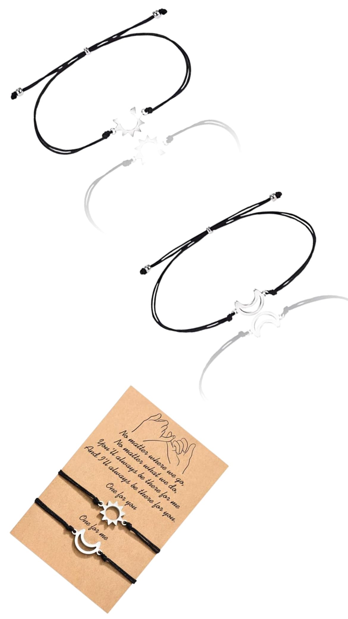 – Express Love with Distance Matching Bracelets - Ideal for Best Friends, Couples, Families, Men, Women, Teens & Girls. Stay Connected, Share Affection, & Celebrate Bonds!