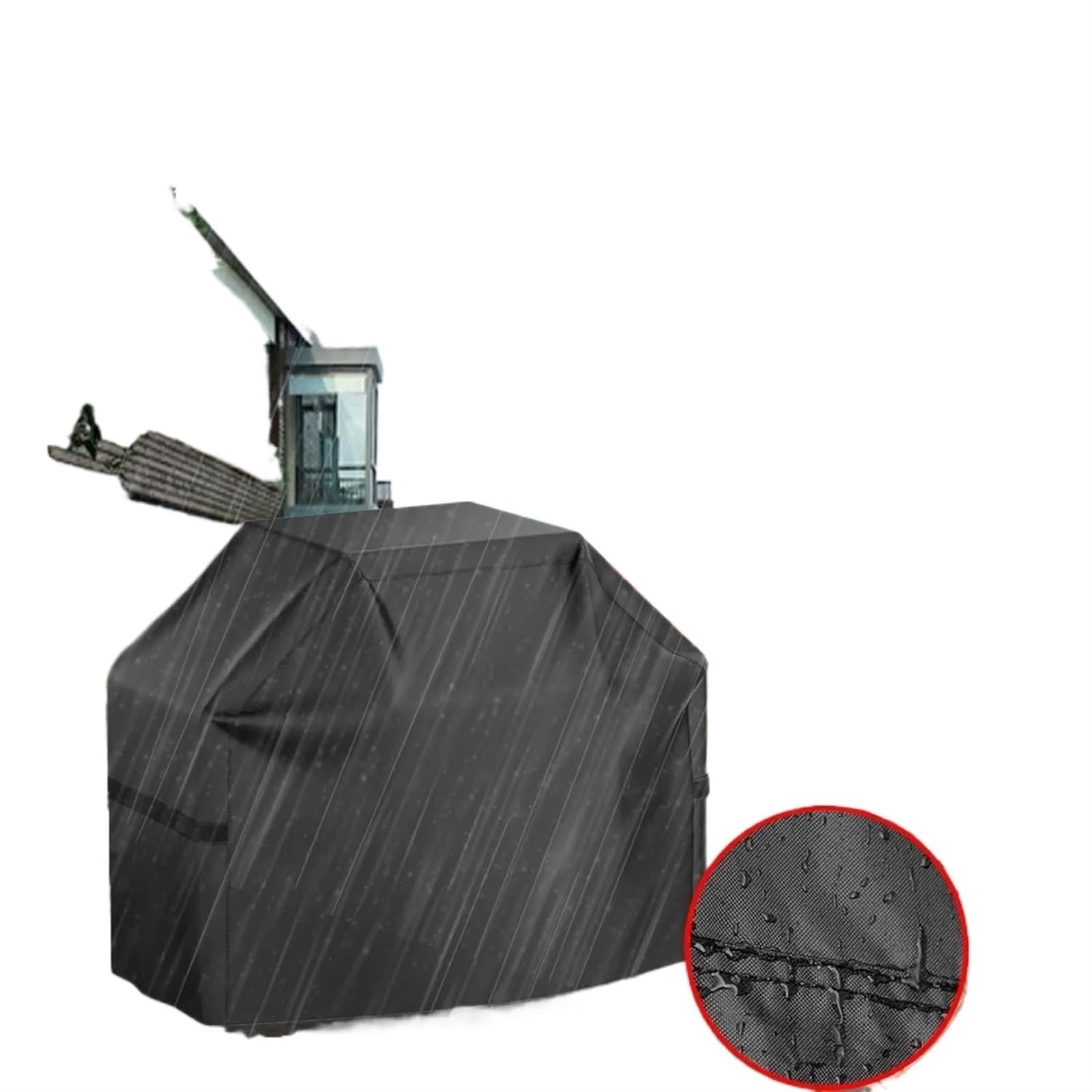 Copertura per barbecue impermeabile e resistente ai raggi UV, protezione per barbecue all'aperto, adatta alla maggior parte delle griglie a gas, resistente alle intemperie