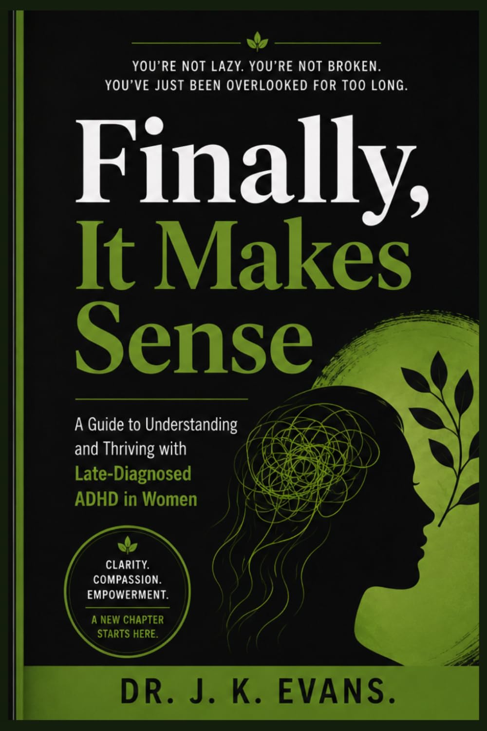 Finally, It Makes Sense: A Guide to Understanding and Thriving with Late-Diagnosed ADHD in Women