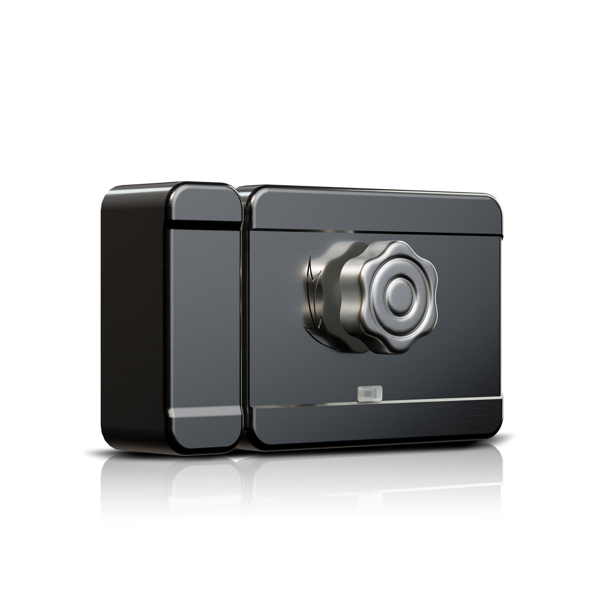 LOCKY-3 Verrou connecté Biométrique, Code, Badge, App, Bluetooth, Passerelle WIFI incluse