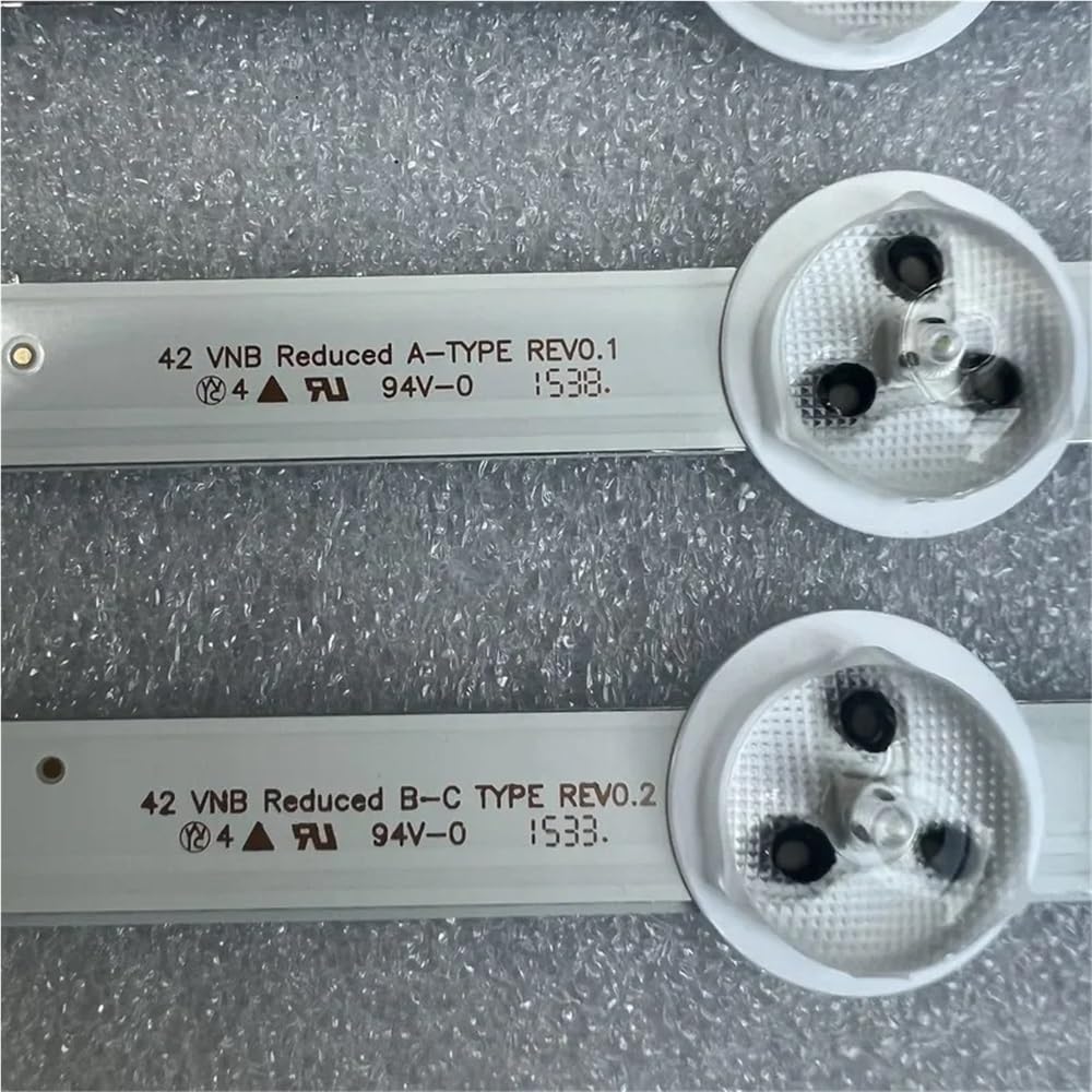 Taśma LED pasuje do Hitachi 42HYT42U, 42HXT12U, 42HXT42UH, 42FA5000, 42FA8000, 42LED625, 42LED400S, 42VNB A, BC, VES420UNDL-2D (5 zestaw do 5 TV)
