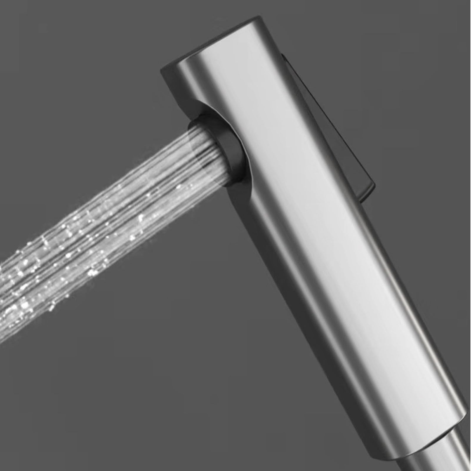 Sistema Doccia termostatico con Display Digitale della Temperatura, Set Rubinetto, soffione a Pioggia Portatile, doccetta per Bidet e Rubinetto per Vasca, Accessori da Parete per v