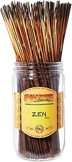 Wild Berry Incense Sticks - Zen - Rich Dark Fragrance with Musk and Woods - Hand Dipped in The USA (100 Count)