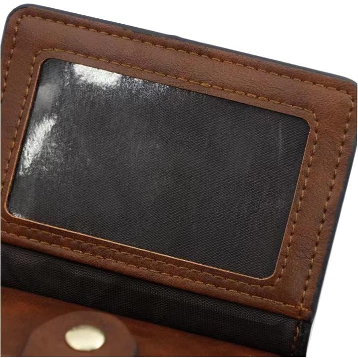 Small Wallet for Women Genuine Leather RFID Blocking Card Holder Organizer Pocket Compact Bifold Ladies Mini Purse (Black)4