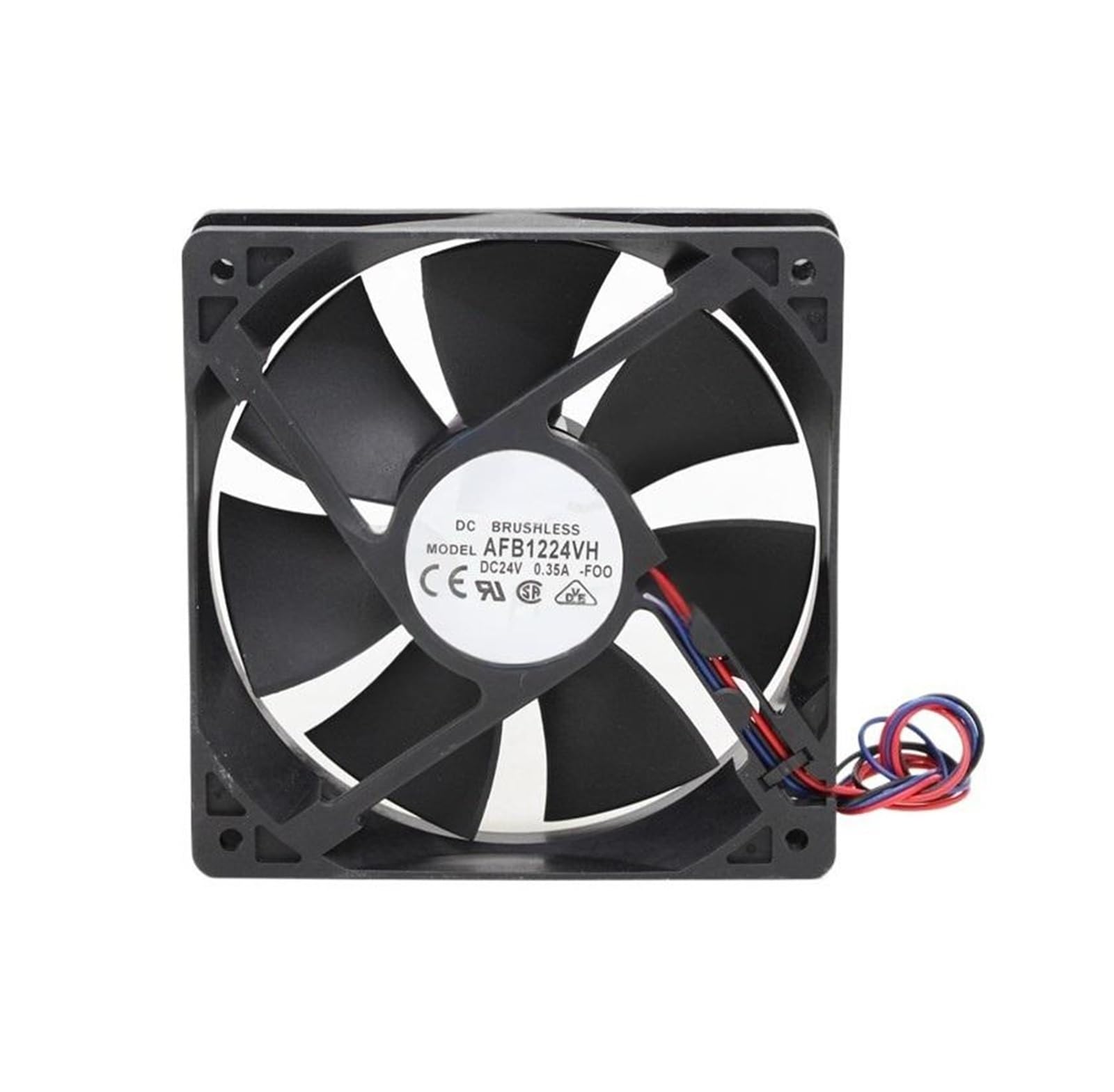 QNEZIQTMH 120mm 24V Fan Afb1224vh DC 24v 12025 12cm 0.35A