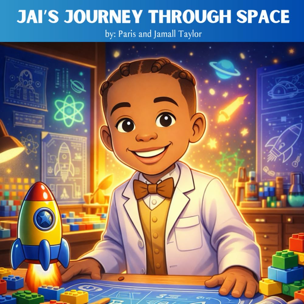 Jai's Journey Through Space: Blast off with Jai while he builds his very own rocket and explores the planets!