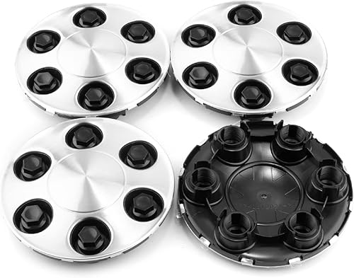 Tapones centrales de rueda para Chevy Chevrolet Silverado Avalanche Tahoe Suburban 2007-2013, tapacubos centrales de rueda de 17 pulgadas x 7 1/2