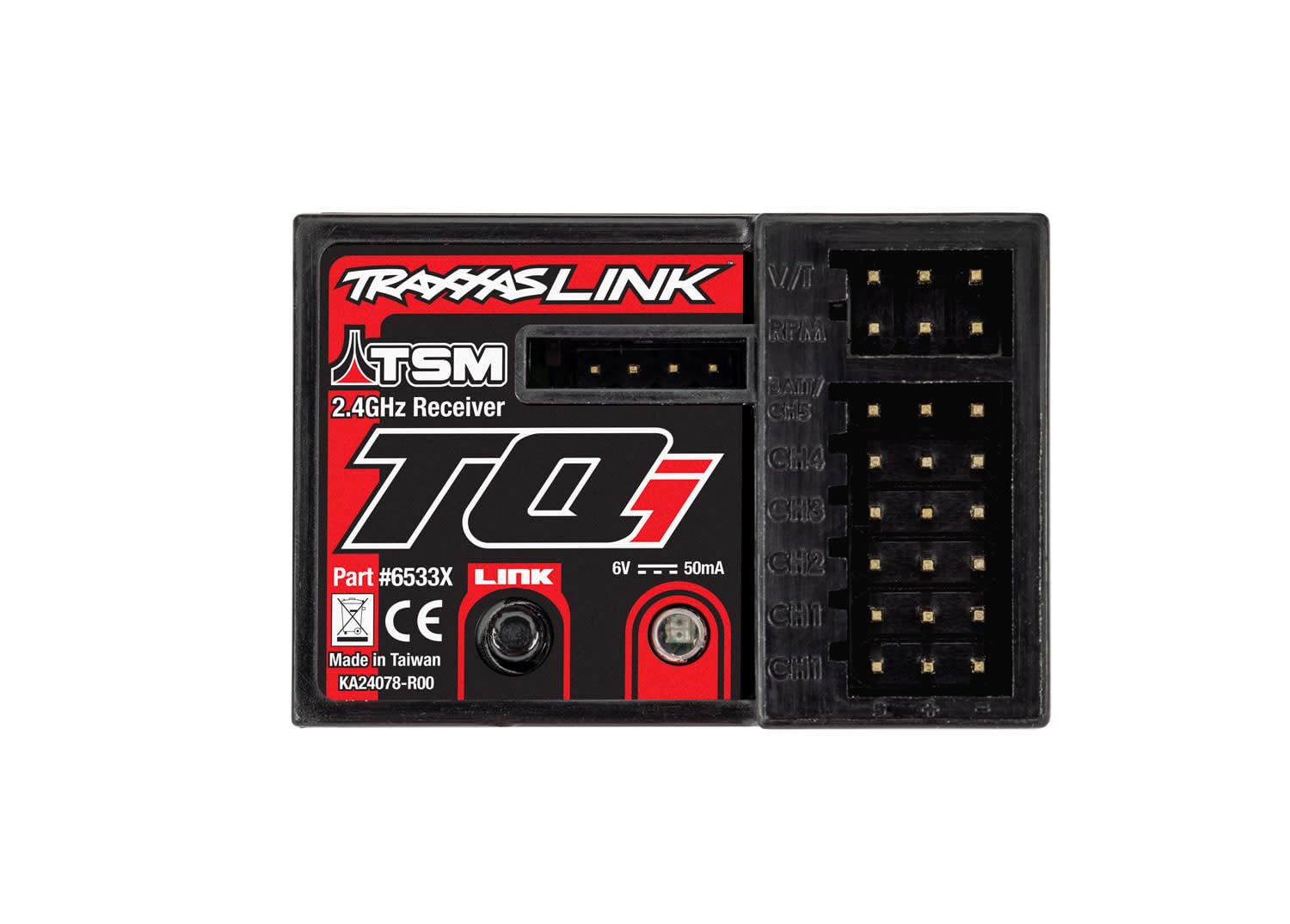 Traxxas TQI Receiver 5CH TELEMETRY 2.4