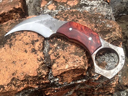 Custom Karambit, Hand Forged Karambit Amazon Knife, Southeast Asia Karambit Knife, Claw Pocket Knife, Karambit UK, EDC Mini Pocket Knife