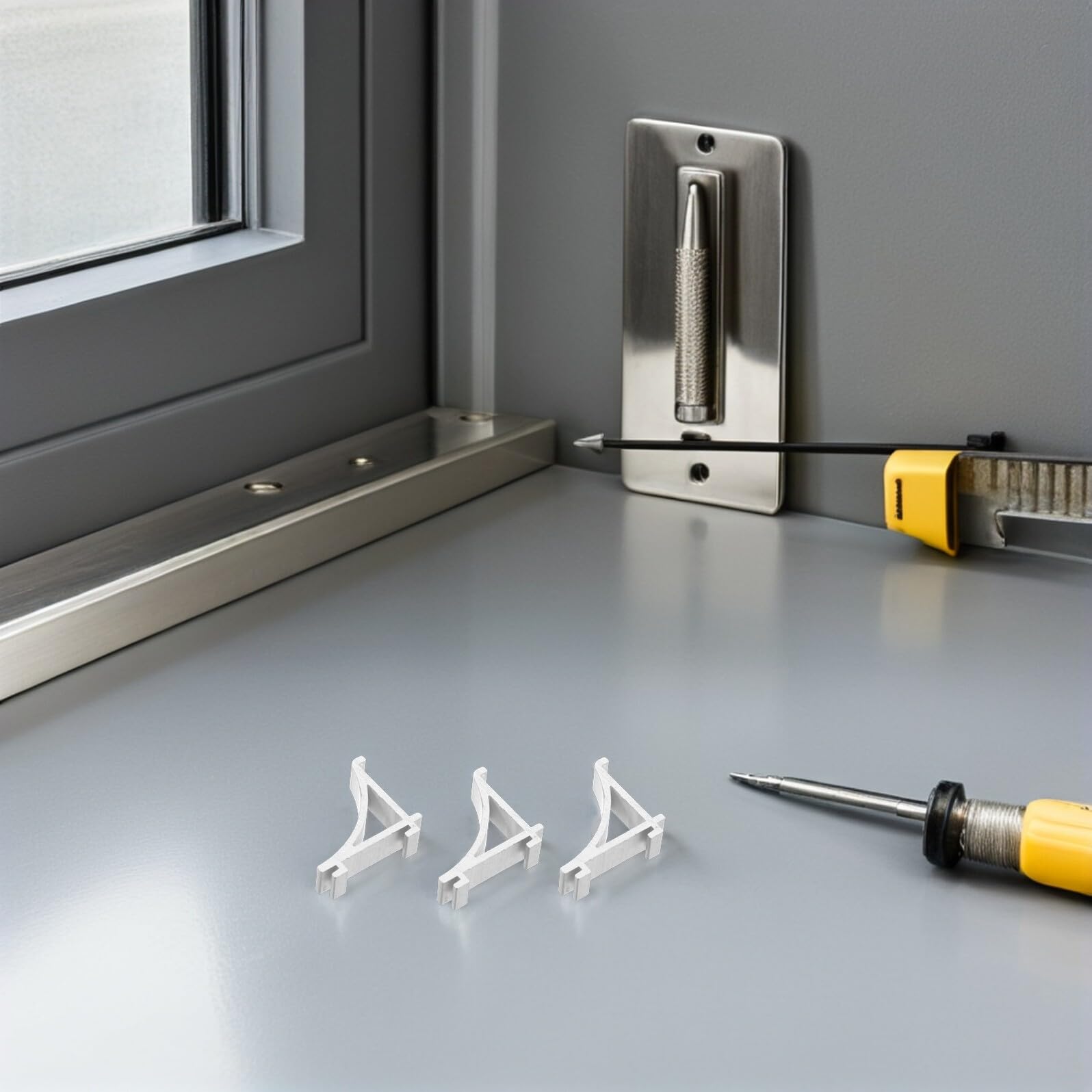 25 Stück Teiliges Kühlschrank Regalklammern aus Metall Robuste Halterung für Gefrierfachböden Langlebige Ersatzclips für Kühlschrank Gefrierschrankregale zur Optimalen