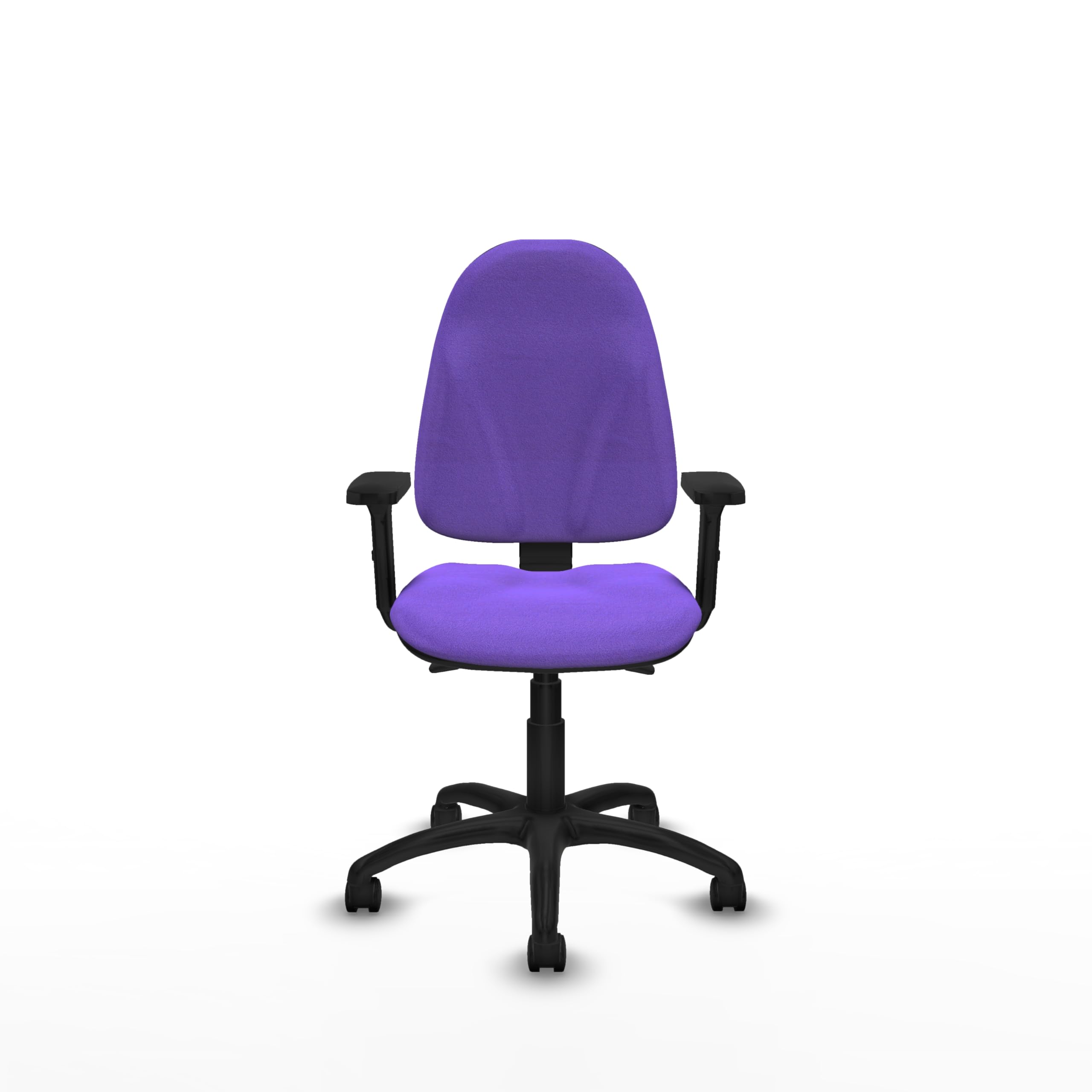 Piqueras y Crespo Silla de Laboratorio ergonómica Algarra con Respaldo Regulable en Altura, Brazos 2D y Mecanismo asincro para 8 Horas de Uso, soporta hasta 100 Kg
