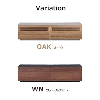 Amazon.co.jp: 関家具(Sekikagu) テレビボード オーク突板 幅150