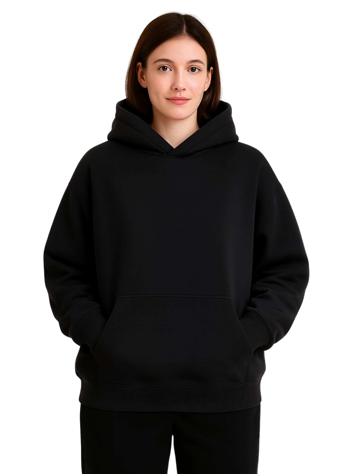 Vero Moda Winter Oversized Hoodies for Women | Oversized Sweatshirt for Women | Sweater for Woman â€“ Aesthetic Hoodies for Travel, Casual Trekking & Feeling Cozy in Winter in neutral