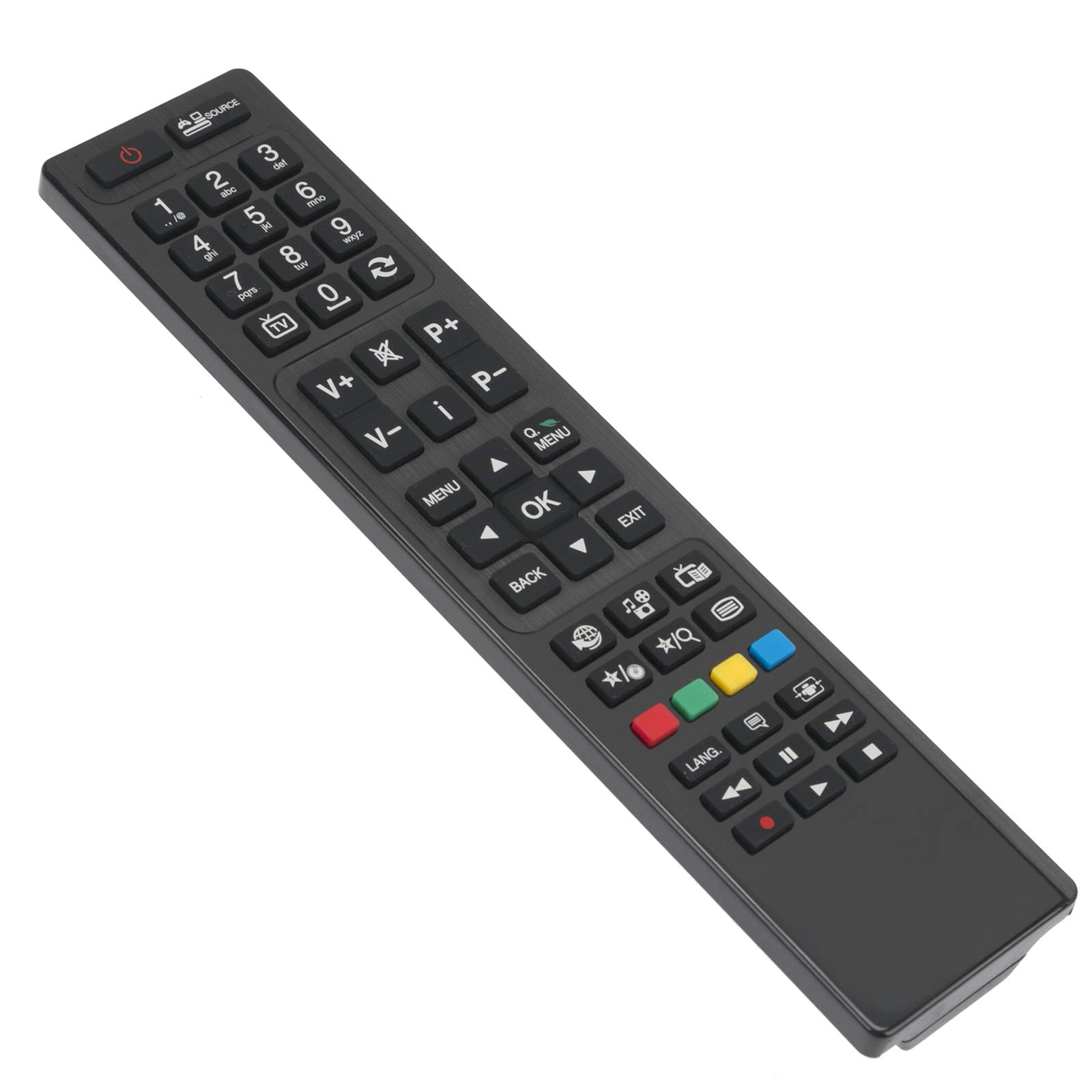 MTV-C32DLEHD Telecomando Sostituito -VINABTY-fit per telecomando TV MIIA Mtv-c50dlefhd Mtv-c24lehd-dvd Mtv-c28dlehd MTV-32DLEHD MTV-32LCHD MTV-C50CLEFHD MTV-D50DLEFHD MTV-C55DLEFHD