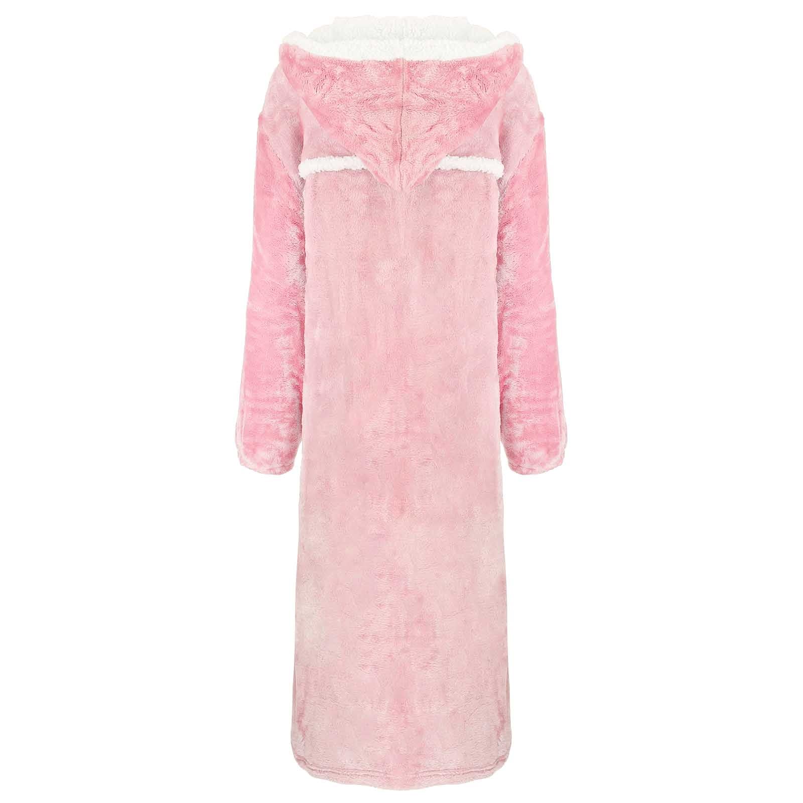 Camisón femenino Star Coral Otoño e Invierno Largo Exterior Servicio Hogar Pijama Sexy para Mujer