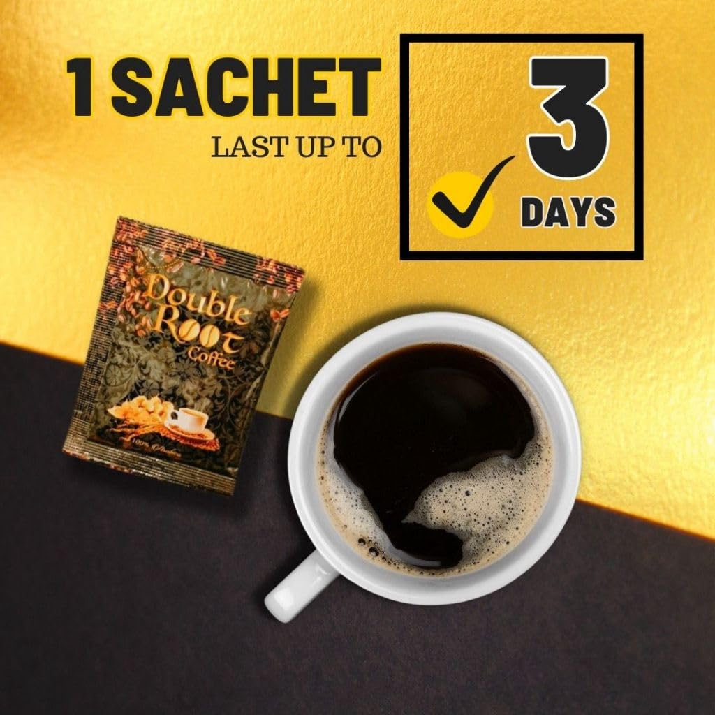 10 Paczki Super Life Double Root Coffee Arabika Kawa