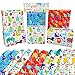 BLESZSING Kinder Geschenkpapier Geburtstag für Junge Mädchen Baby,Dinosaurier Set,Kindergeburtstag Geschenkpapiet,Geschenk Papier Kinder,Geschenkverpackung Weihnachten(Colorful)