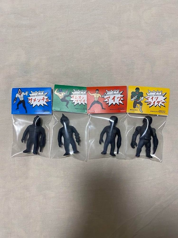 アイツ 他 消しゴム 4体セット パンクドランカーズ オニオンファイツ アイツ 他 消しゴム 4体セット パンクドランカーズ オニオンファイツ