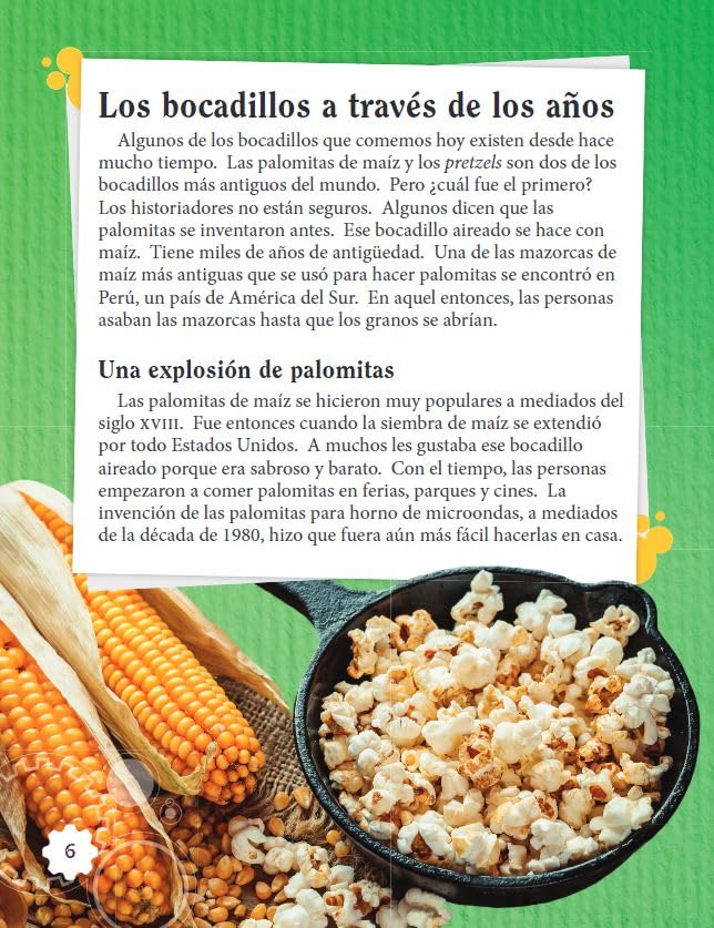 Vender Más Bocadillos (Smithsonian: Informational Text) 3